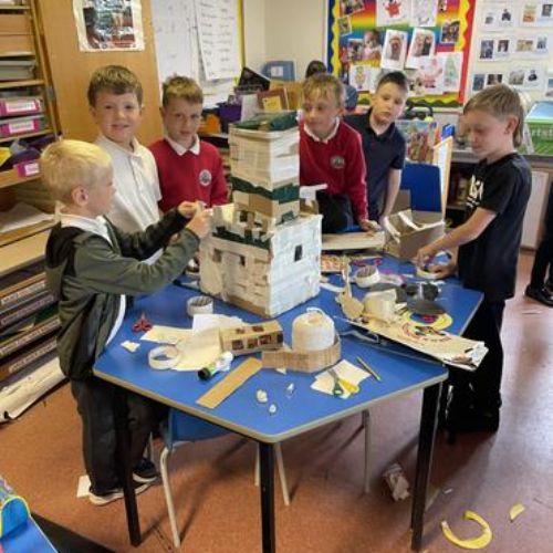 Year 3 making Cockermouth